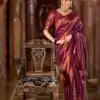 KPR 237 Maroon Soft Lichi Silk Cloth Saree Perfect for Wedding, Party, Family Gatherings, Sangeet, Ethnic Day – . Festive Deal ₹1299. Delivery 4-6 Workin | Sarees, Bollywood Sarees, Creative Sarees, Designer Sarees, Embroidered Sarees, Ethnic Saree, Modern Digital sarees, Party Wear Sarees