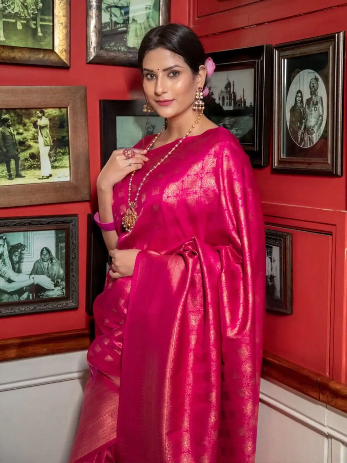 KPR 237 Pink Soft Lichi Silk Cloth Saree Perfect for Wedding, Party, Family Gatherings, Sangeet, Ethnic Day – . Festive Deal ₹1299. Delivery 4-6 Workin | Sarees, Bollywood Sarees, Creative Sarees, Designer Sarees, Embroidered Sarees, Ethnic Saree, Modern Digital sarees, Party Wear Sarees