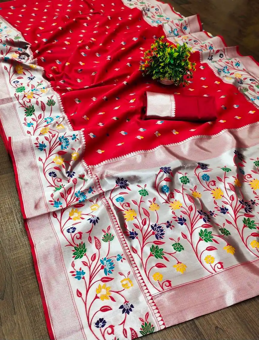 KPR 295 Red Soft Lichi Silk Cloth Saree Perfect for Wedding, Party, Family Gatherings, Sangeet, Ethnic Day – . Festive Deal ₹1449. Delivery 4-6 Workin | Sarees, Bollywood Sarees, Creative Sarees, Designer Sarees, Embroidered Sarees, Ethnic Saree, Modern Digital sarees, Party Wear Sarees