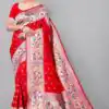 KPR 295 Red Soft Lichi Silk Cloth Saree Perfect for Wedding, Party, Family Gatherings, Sangeet, Ethnic Day – . Festive Deal ₹1449. Delivery 4-6 Workin | Sarees, Bollywood Sarees, Creative Sarees, Designer Sarees, Embroidered Sarees, Ethnic Saree, Modern Digital sarees, Party Wear Sarees