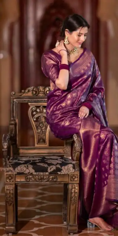 KPR 237 Wine Soft Lichi Silk Cloth Saree Perfect for Wedding, Party, Family Gatherings, Sangeet, Ethnic Day – . Festive Deal ₹1299. Delivery 4-6 Workin | Sarees, Bollywood Sarees, Creative Sarees, Designer Sarees, Embroidered Sarees, Ethnic Saree, Modern Digital sarees, Party Wear Sarees