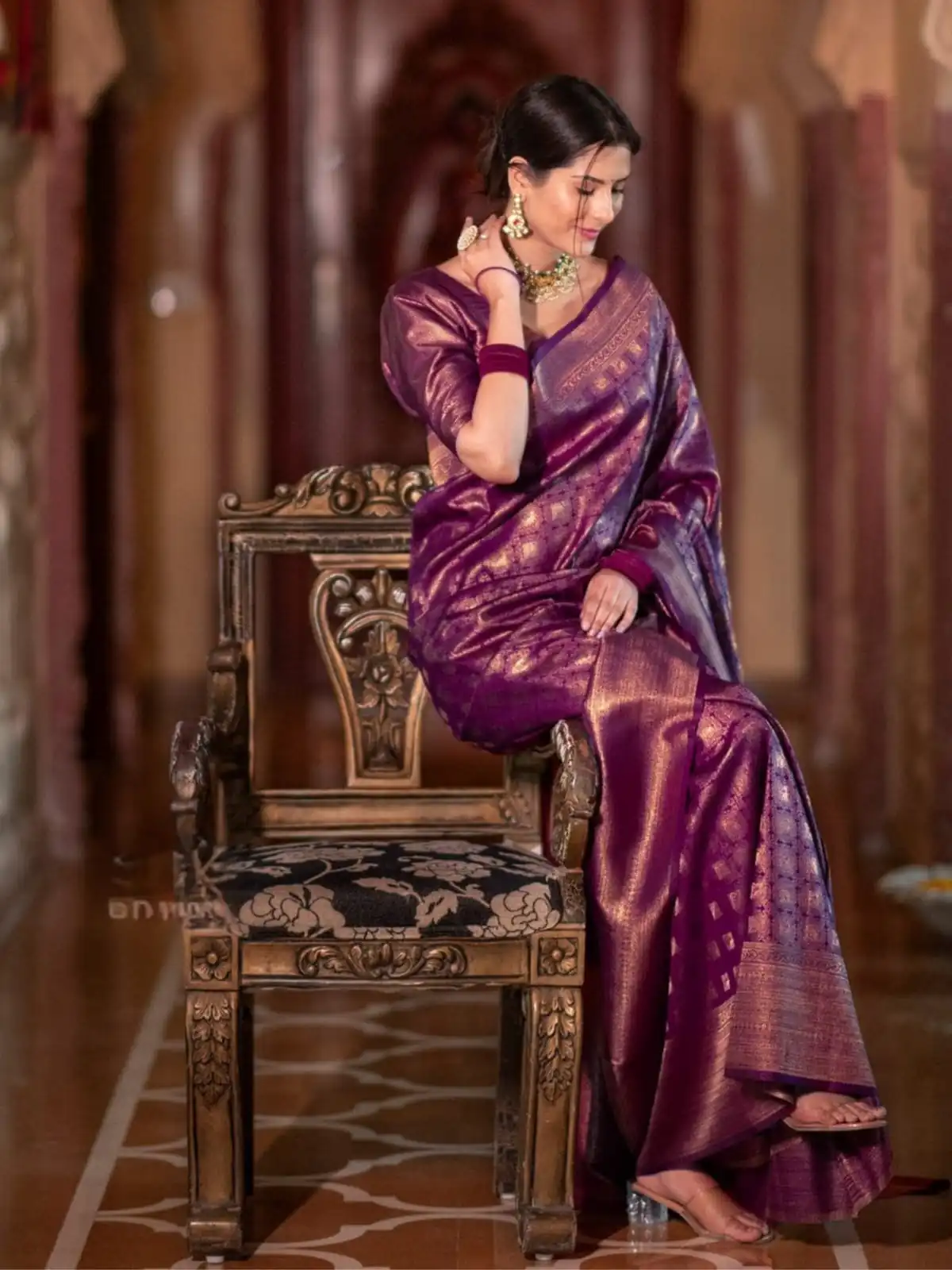 KPR 237 Wine Soft Lichi Silk Cloth Saree Perfect for Wedding, Party, Family Gatherings, Sangeet, Ethnic Day – . Festive Deal ₹1299. Delivery 4-6 Workin | Sarees, Bollywood Sarees, Creative Sarees, Designer Sarees, Embroidered Sarees, Ethnic Saree, Modern Digital sarees, Party Wear Sarees