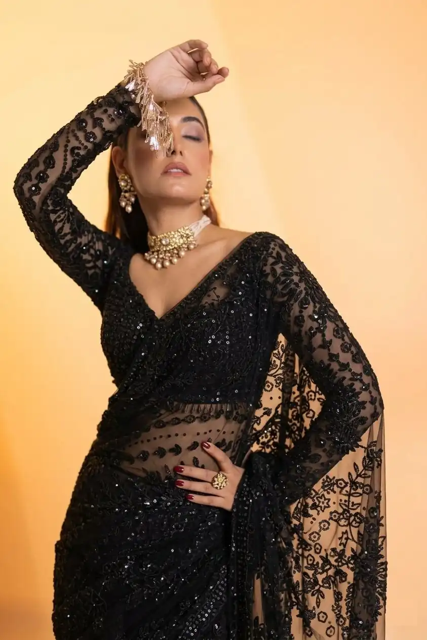 DF 3462 Black Color Butterfly Net Heavy 5mm Sequins Embroidery work Saree Casual, Wedding, Festive, Events . Expected Delivery  4-6 Working Days @1999/- only                                                                                | Sarees, Bollywood Sarees, Creative Sarees, Designer Sarees, Embroidered Sarees, Ethnic Saree, Modern Digital sarees, Party Wear Sarees
