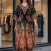 INLI Kaftan vol 7.0 Trendy Black Red French Crape Prints Kaftan Kurti . Get it for ₹1399. Delivery 4-6 Working Days. Shop now. | Kurti, Bollywood Kurti, Creative Kurtis, Designer Kurti, Party Wear Kurti, Selfie Kurti