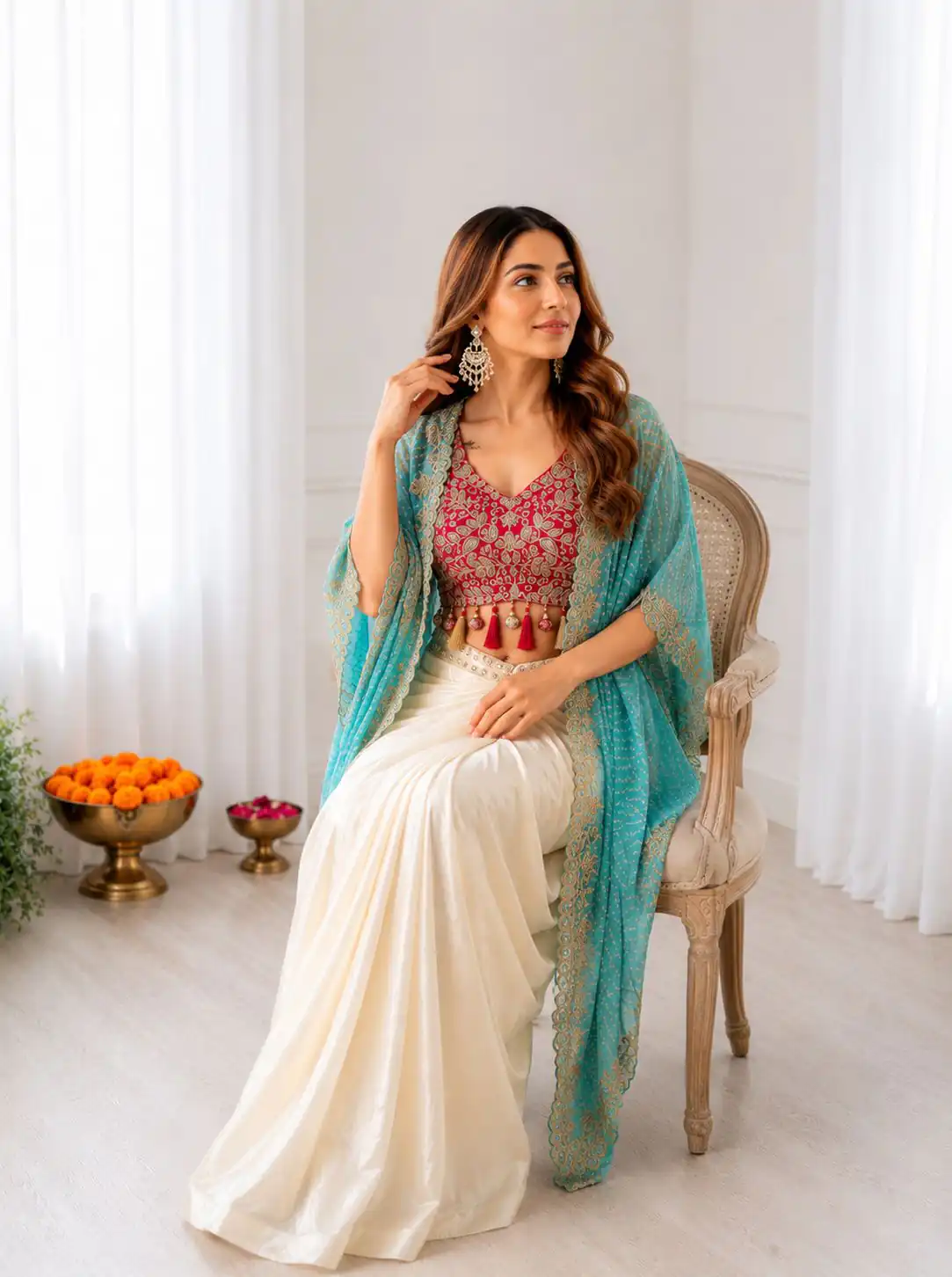 BB 48 Blue Crepe Silk Dhoti Suit Perfect for Wedding, Party, Festival Celebrations, Holi, Pooja – . Introductory Price ₹2099. Delivery 4-6 Working | Jump Suits, Salwar suit, Designer Suits, Casual Suits, Creative suits, Palazzo Suits, Party Wear Suits, Patiala Suits, Straight Suits
