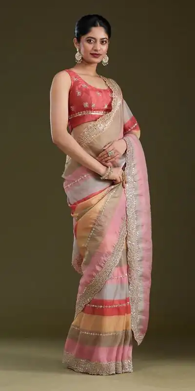 NC 5564 Multi Color Goldy Silk Saree with Zari Work & Embroidery Work. Best Price ₹2149. Delivery 4-6 Working Days. Shop now. | Sarees, Bollywood Sarees, Creative Sarees, Designer Sarees, Embroidered Sarees, Ethnic Saree, Modern Digital sarees, Party Wear Sarees