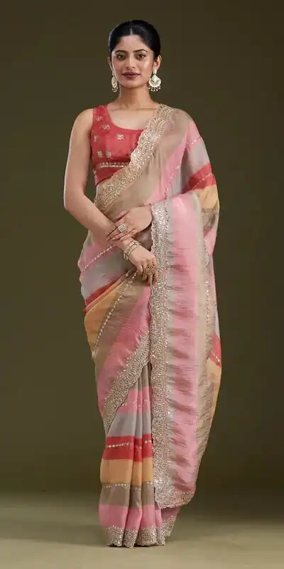 NC 5564 Multi Color Goldy Silk Saree with Zari Work & Embroidery Work. Best Price ₹2149. Delivery 4-6 Working Days. Shop now. | Sarees, Bollywood Sarees, Creative Sarees, Designer Sarees, Embroidered Sarees, Ethnic Saree, Modern Digital sarees, Party Wear Sarees