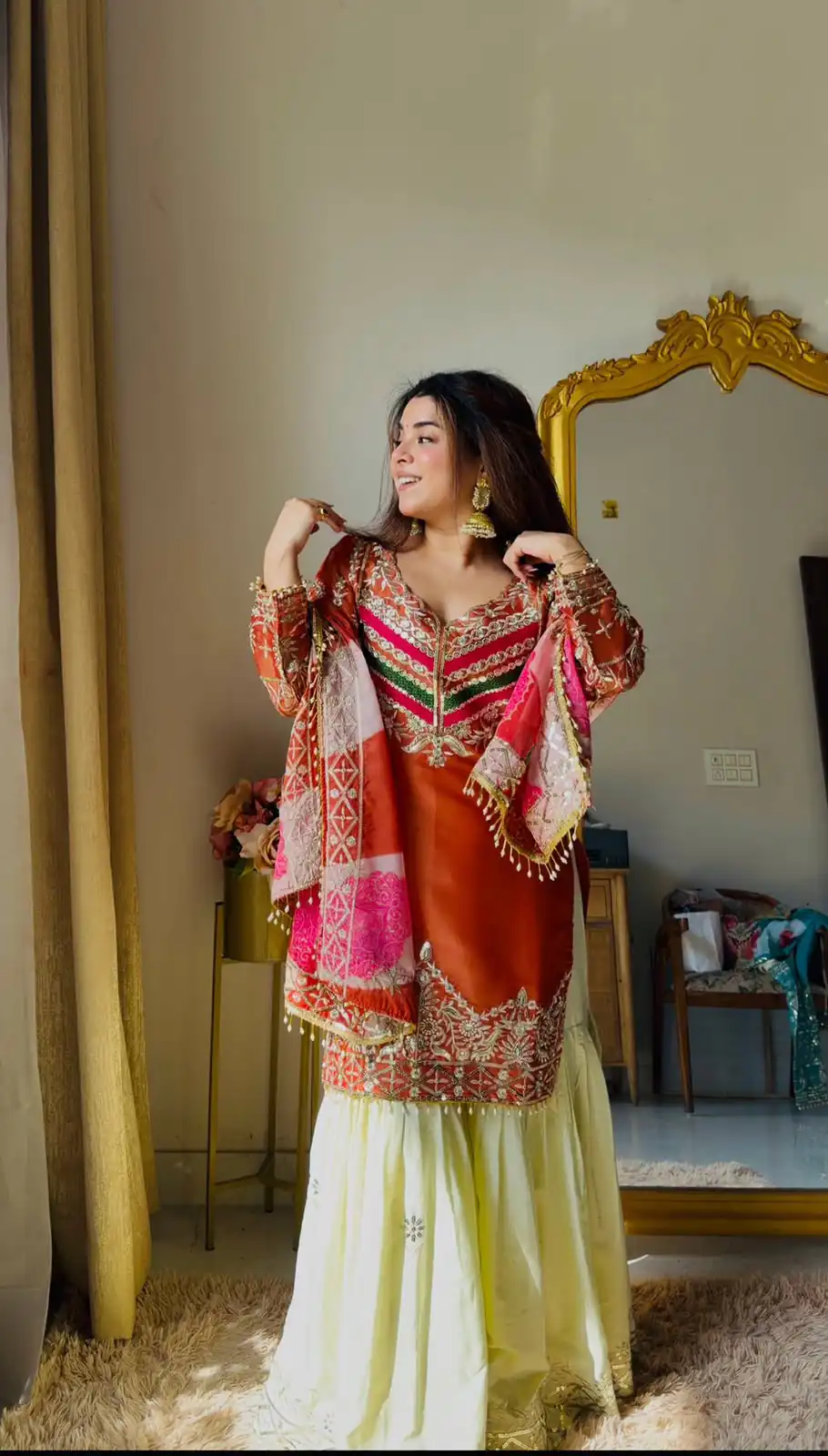 ZC NEHA Orange Mox Fendy Salwar Suit with Embroidery Work & Sequins Work. Get it for ₹2449. Delivery 4-6 Working Days. Shop now. | Jump Suits, Salwar suit, Designer Suits, Casual Suits, Creative suits, Palazzo Suits, Party Wear Suits, Patiala Suits, Straight Suits