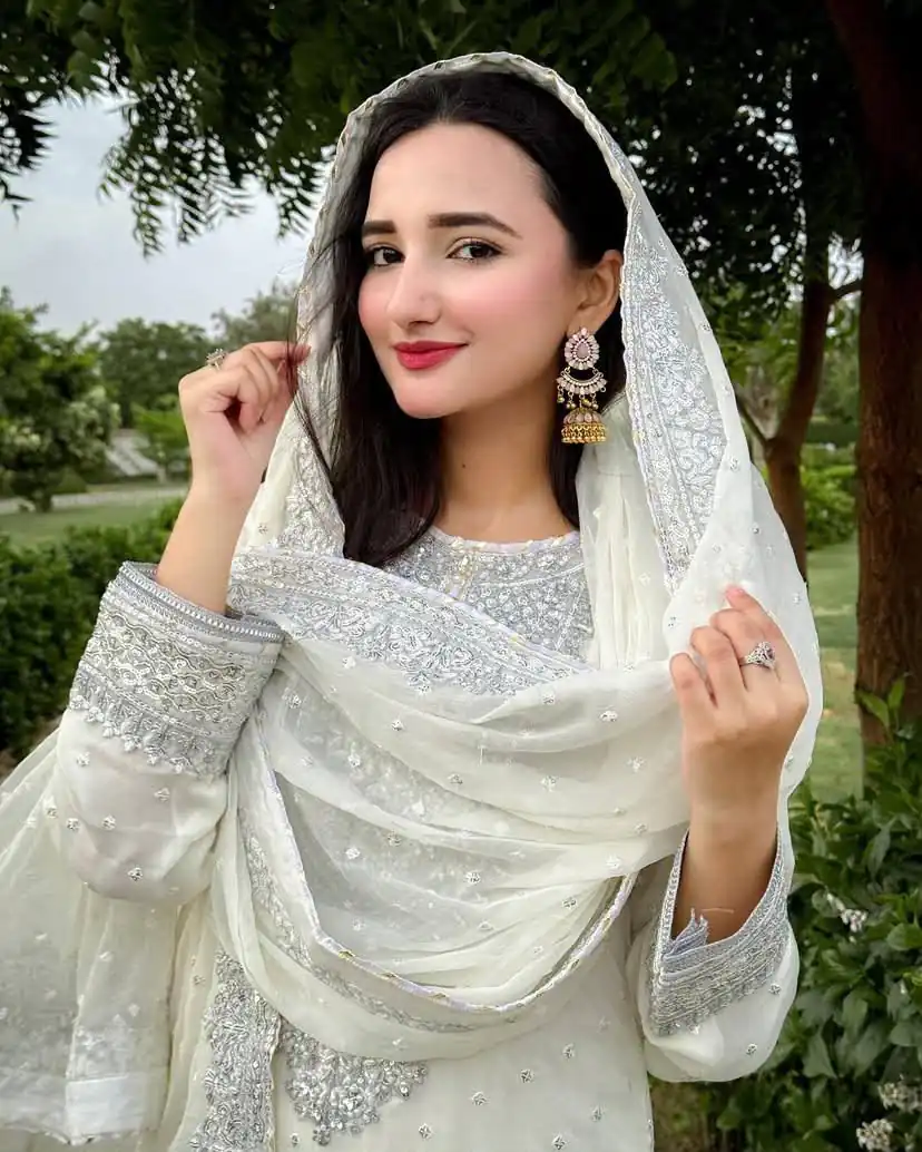 ZB 5064 White Faux Georgette Salwar Suit with Embroidery Work. Available at ₹2049 only. Delivery 4-6 Working Days. Shop now. | Jump Suits, Salwar suit, Designer Suits, Casual Suits, Creative suits, Palazzo Suits, Party Wear Suits, Patiala Suits, Straight Suits