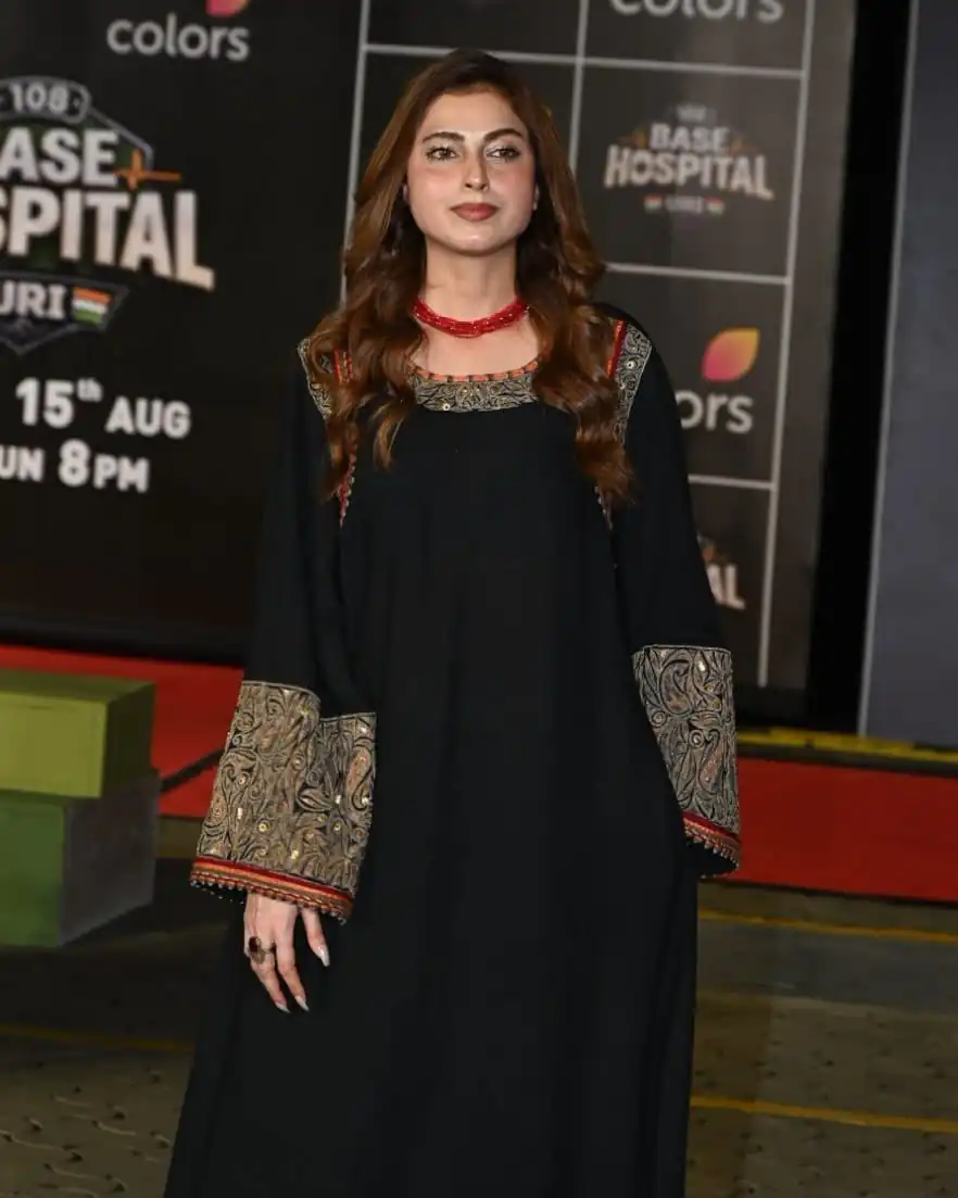 Fancy Black Slab Rayon With Embroidery Work Salwar Suit - Image 3
