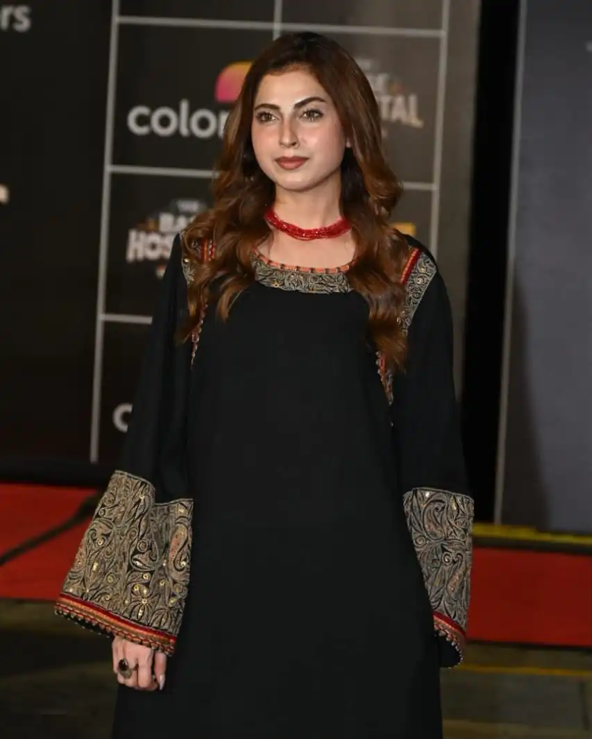 Fancy Black Slab Rayon With Embroidery Work Salwar Suit - Image 2