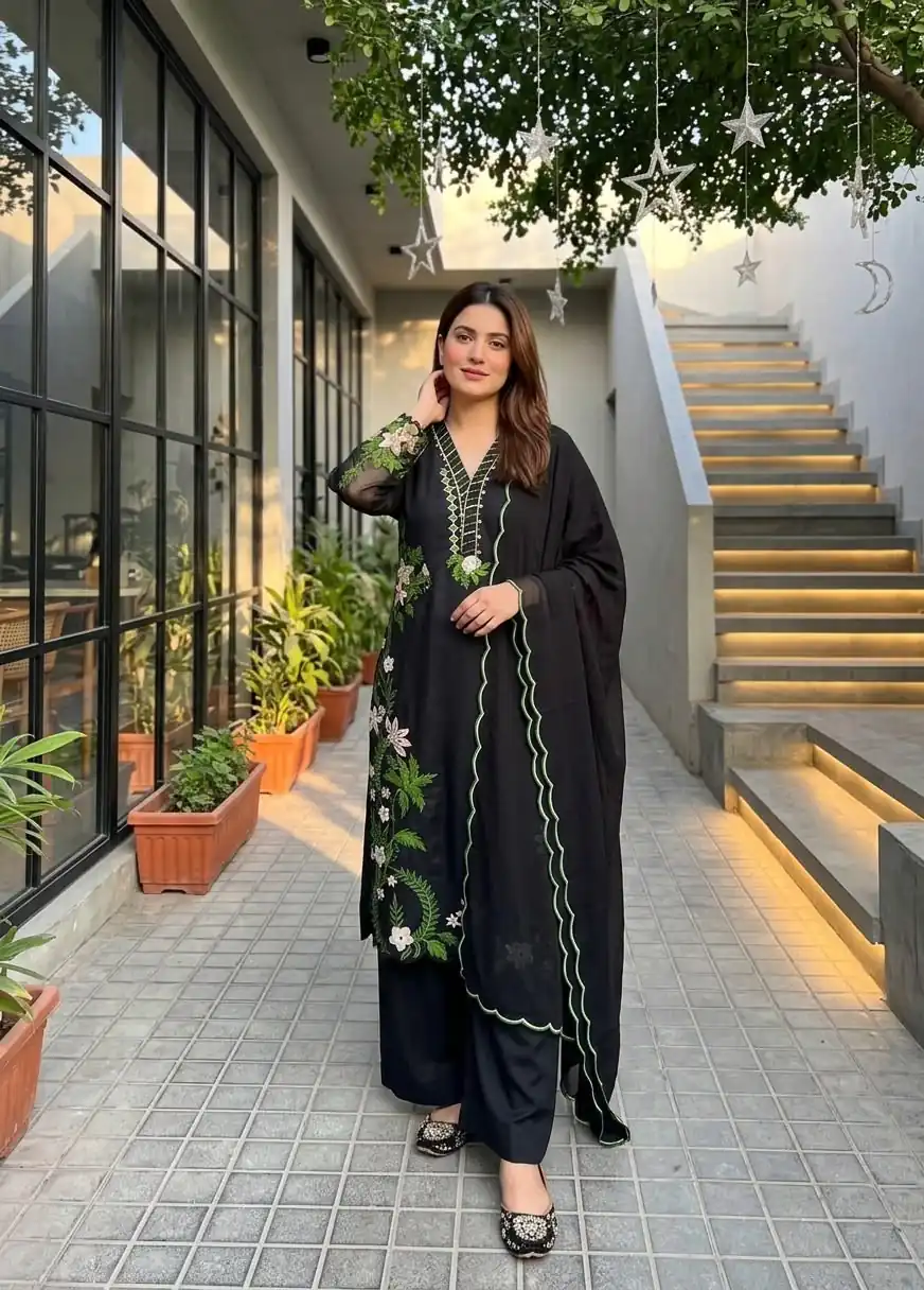 ST 249 Black Roman Silk Salwar Suit with Sequins Work & Embroidery Work. Available at ₹2099 only. Delivery 4-6 Working Days. Shop now. | Jump Suits, Salwar suit, Designer Suits, Casual Suits, Creative suits, Palazzo Suits, Party Wear Suits, Patiala Suits, Straight Suits