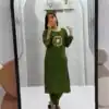 PC 598 Green Roman Silk Salwar Suit with Sequins Work & Embroidery Work. Available at ₹2099 only. Delivery 4-6 Working Days. Shop now. | Jump Suits, Salwar suit, Designer Suits, Casual Suits, Creative suits, Palazzo Suits, Party Wear Suits, Patiala Suits, Straight Suits