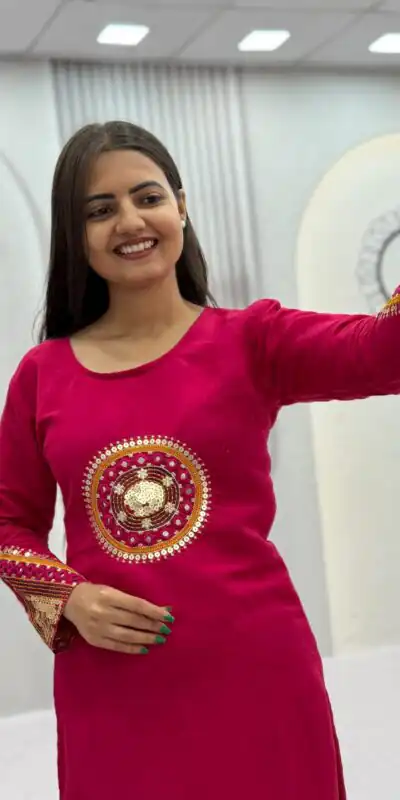 PC 598 Pink Roman Silk Salwar Suit with Sequins Work & Embroidery Work. Available at ₹2099 only. Delivery 4-6 Working Days. Shop now. | Jump Suits, Salwar suit, Designer Suits, Casual Suits, Creative suits, Palazzo Suits, Party Wear Suits, Patiala Suits, Straight Suits