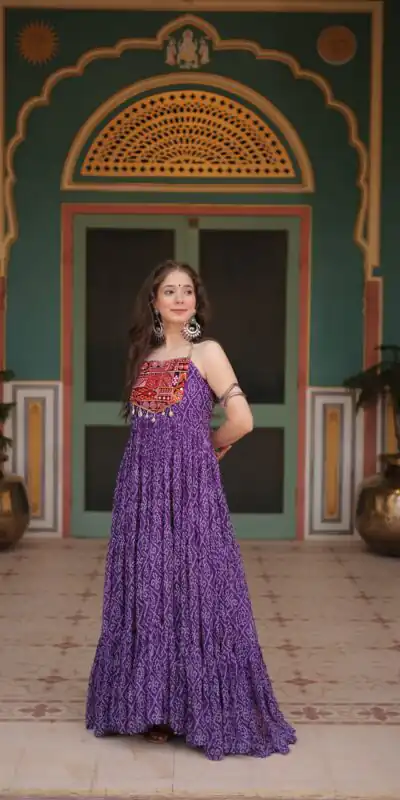 KA 1119 Purple Gown Perfect for Wedding, Party, Makar Sankranti, Festival Celebrations, Engagement –. Grab it for ₹1799. Delivery 4-6 Worki | Gowns, Bollywood Gowns, Creative Gowns, Designer Gowns, Embroidered Gowns, Party Wear Gowns