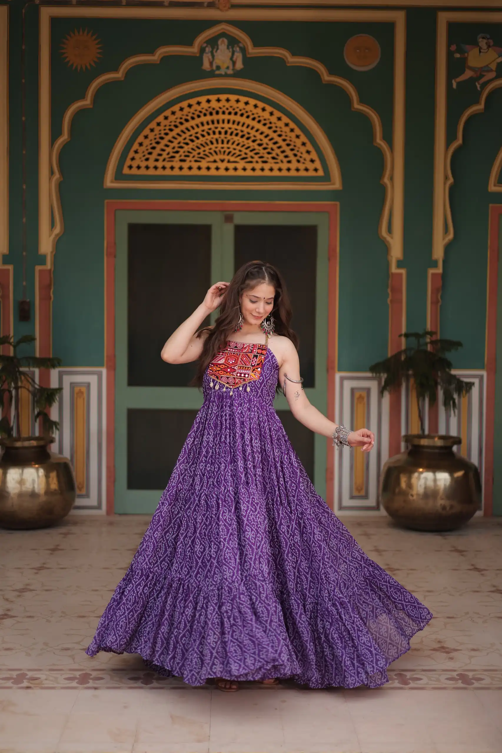 KA 1119 Purple Gown Perfect for Wedding, Party, Makar Sankranti, Festival Celebrations, Engagement –. Grab it for ₹1799. Delivery 4-6 Worki | Gowns, Bollywood Gowns, Creative Gowns, Designer Gowns, Embroidered Gowns, Party Wear Gowns