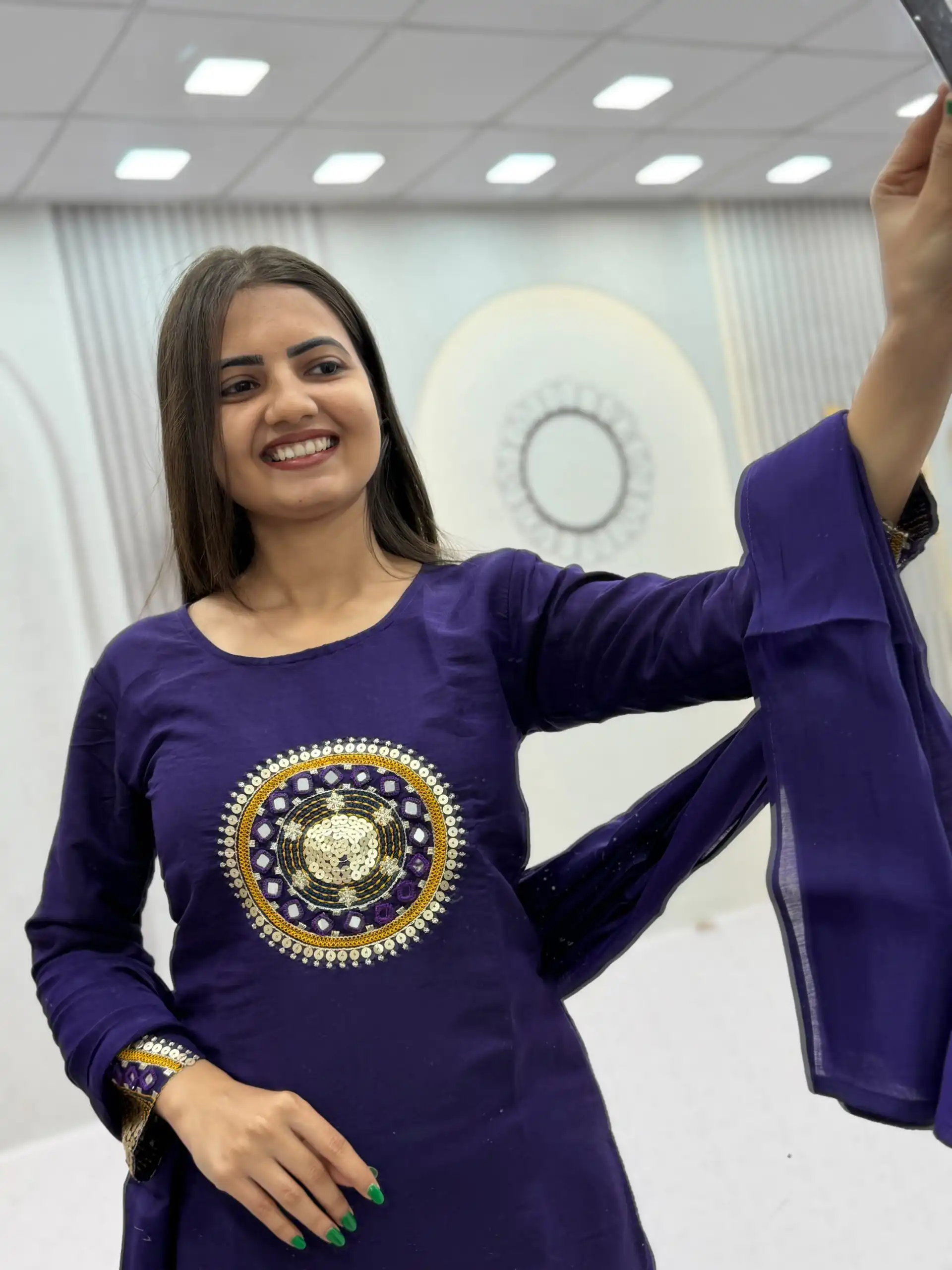 PC 598 Purple Roman Silk Salwar Suit with Sequins Work & Embroidery Work. Available at ₹2099 only. Delivery 4-6 Working Days. Shop now. | Jump Suits, Salwar suit, Designer Suits, Casual Suits, Creative suits, Palazzo Suits, Party Wear Suits, Patiala Suits, Straight Suits