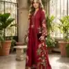 ST 249 Red Roman Silk Salwar Suit with Sequins Work & Embroidery Work. Available at ₹2099 only. Delivery 4-6 Working Days. Shop now. | Jump Suits, Salwar suit, Designer Suits, Casual Suits, Creative suits, Palazzo Suits, Party Wear Suits, Patiala Suits, Straight Suits