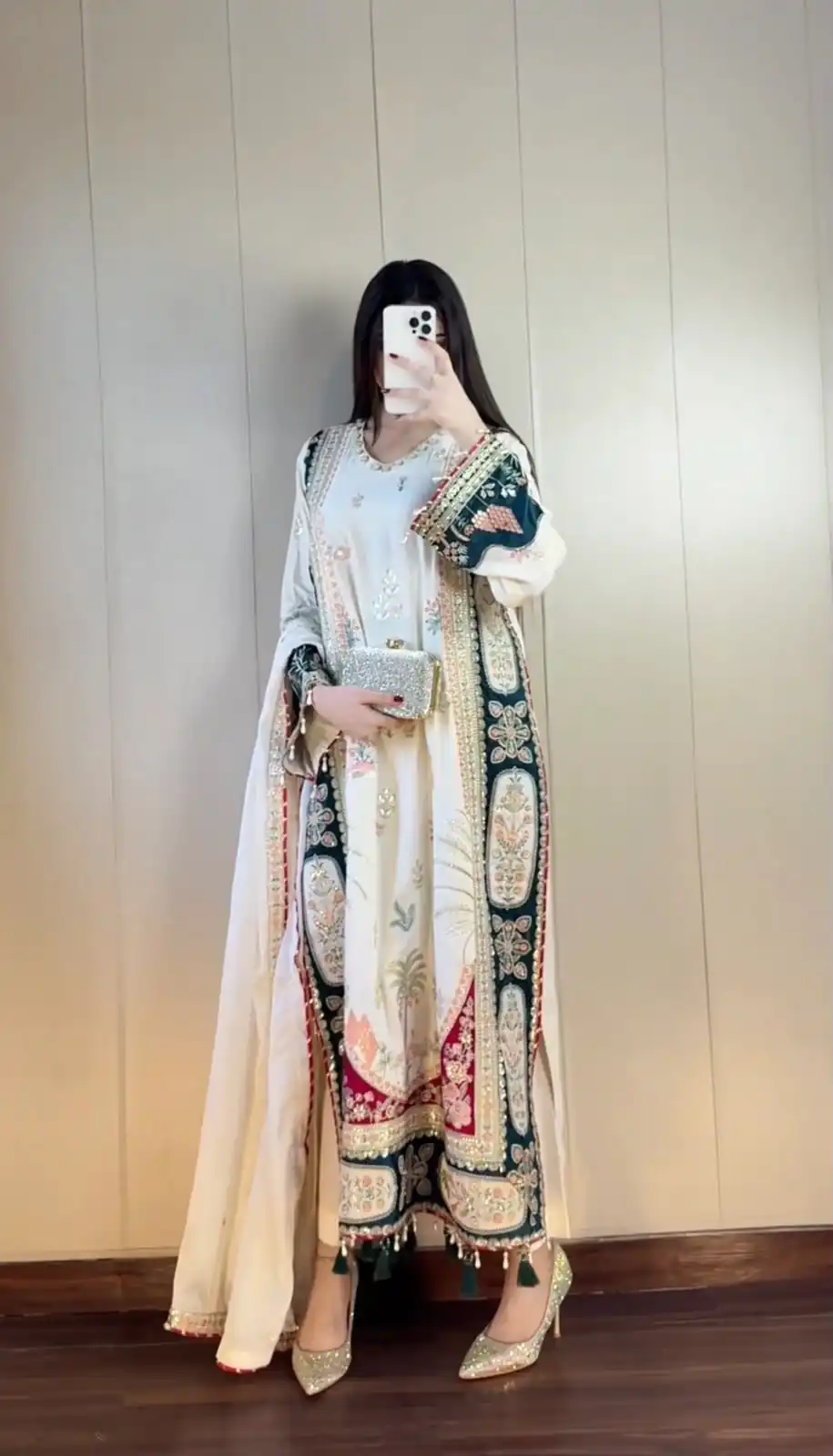 LG 2141 White Star Silk Salwar Suit with Embroidery Work & Sequins Work. Festive Deal ₹2999. Delivery 4-6 Working Days. Shop now. | Jump Suits, Salwar suit, Designer Suits, Casual Suits, Creative suits, Palazzo Suits, Party Wear Suits, Patiala Suits, Straight Suits