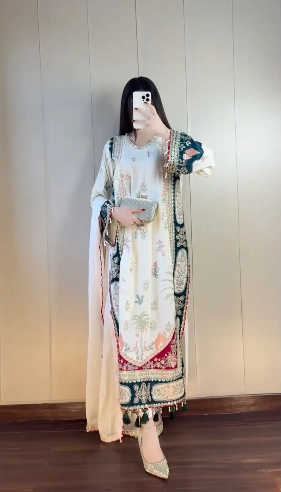 LG 2141 White Star Silk Salwar Suit with Embroidery Work & Sequins Work. Festive Deal ₹2999. Delivery 4-6 Working Days. Shop now. | Jump Suits, Salwar suit, Designer Suits, Casual Suits, Creative suits, Palazzo Suits, Party Wear Suits, Patiala Suits, Straight Suits