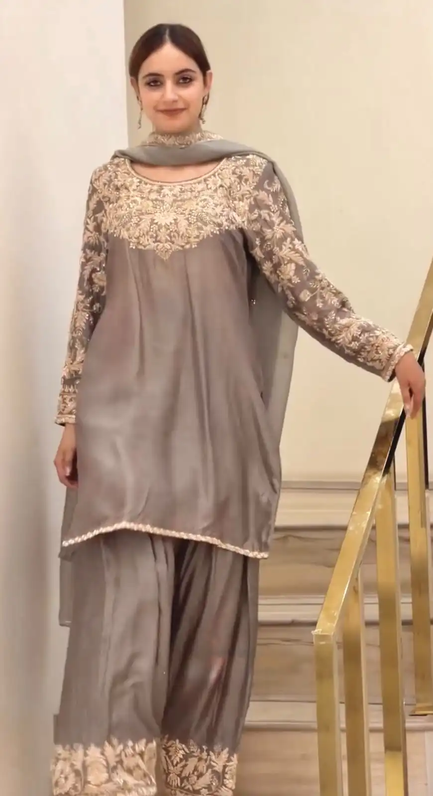 AD 242 Grey Color Chinon Silk Salwar Suit with Embroidery Work. Online Get it for ₹2249. Delivery 4-6 Working Days. Shop now. | Jump Suits, Salwar suit, Designer Suits, Casual Suits, Creative suits, Palazzo Suits, Party Wear Suits, Patiala Suits, Straight Suits