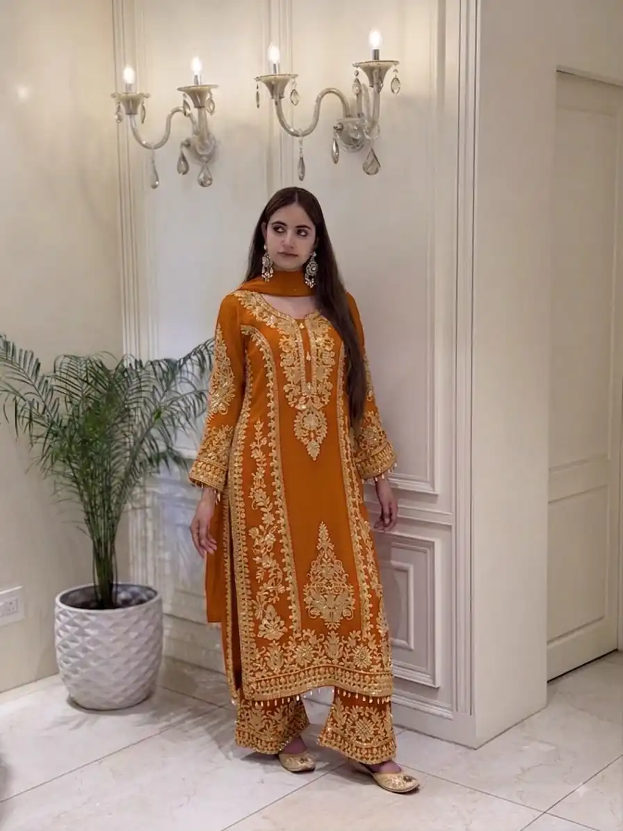 SRK 5365 Mastered Faux Georgette Salwar Suit erfect for Wedding, Party, Mehendi, Pongal, Reception – . Available at ₹2449 only. Delivery 4-6 Working Days | Jump Suits, Salwar suit, Designer Suits, Casual Suits, Creative suits, Palazzo Suits, Party Wear Suits, Patiala Suits, Straight Suits