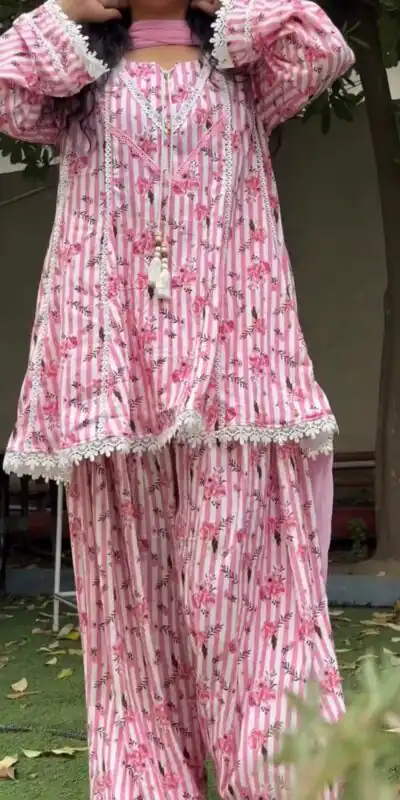 NSR 905 Pink Pure Natural Crep Salwar Suit with Moti Work & Embroidery Work. Affordable Price ₹2149. Delivery 4-6 Working Days. Shop now. | Jump Suits, Salwar suit, Designer Suits, Casual Suits, Creative suits, Palazzo Suits, Party Wear Suits, Patiala Suits, Straight Suits