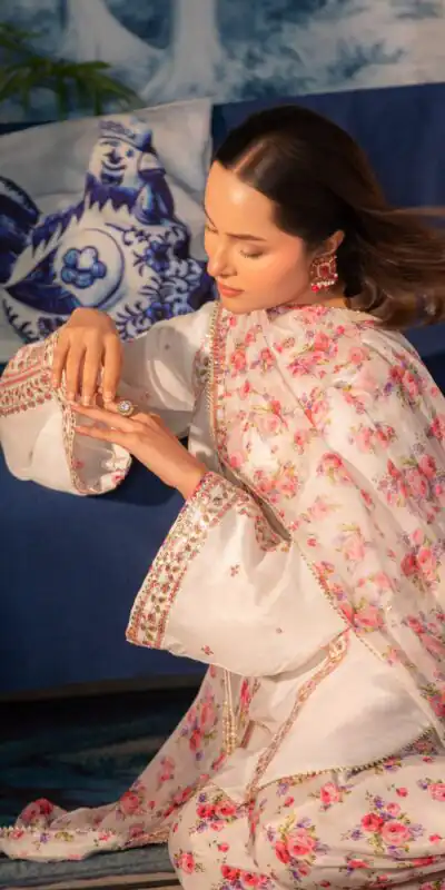 JF 057 White Pure Natural Crep Salwar Suit with Moti Work & Embroidery Work. Affordable Price ₹2349. Delivery 4-6 Working Days. Shop now. | Jump Suits, Salwar suit, Designer Suits, Casual Suits, Creative suits, Palazzo Suits, Party Wear Suits, Patiala Suits, Straight Suits