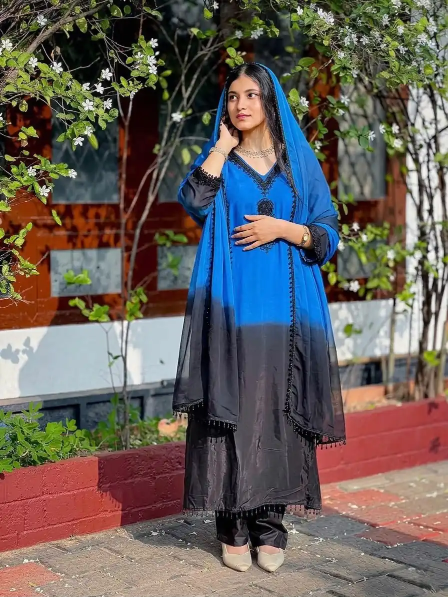 SR 1710 Blue French Crep Silk Salwar Suit Perfect for Wedding, Party, Engagement, Baisakhi, Pongal – . Special Price ₹2149. Delivery 4-6 Working Days | Jump Suits, Salwar suit, Designer Suits, Casual Suits, Creative suits, Palazzo Suits, Party Wear Suits, Patiala Suits, Straight Suits