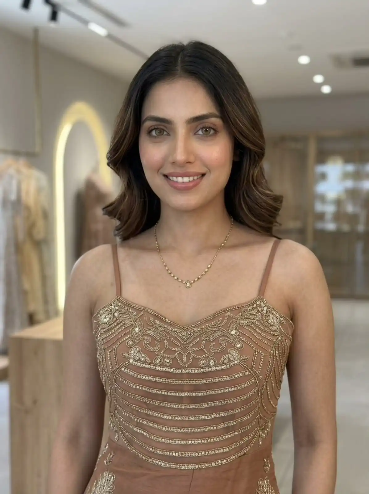 LG 2136 Brown Cos Moss Salwar Suit with Embroidery Work & Sequins Work. Affordable Price ₹2399. Delivery 4-6 Working Days. Shop now. | Jump Suits, Salwar suit, Designer Suits, Casual Suits, Creative suits, Palazzo Suits, Party Wear Suits, Patiala Suits, Straight Suits