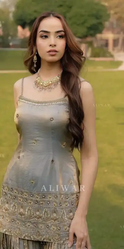 ST 227 Grey in Color Organza Silk Embroidery Work Salwar Suit . Festive Deal ₹2399. Delivery 4-6 Working Days. Online Shop now. | Jump Suits, Salwar suit, Designer Suits, Casual Suits, Creative suits, Palazzo Suits, Party Wear Suits, Patiala Suits, Straight Suits