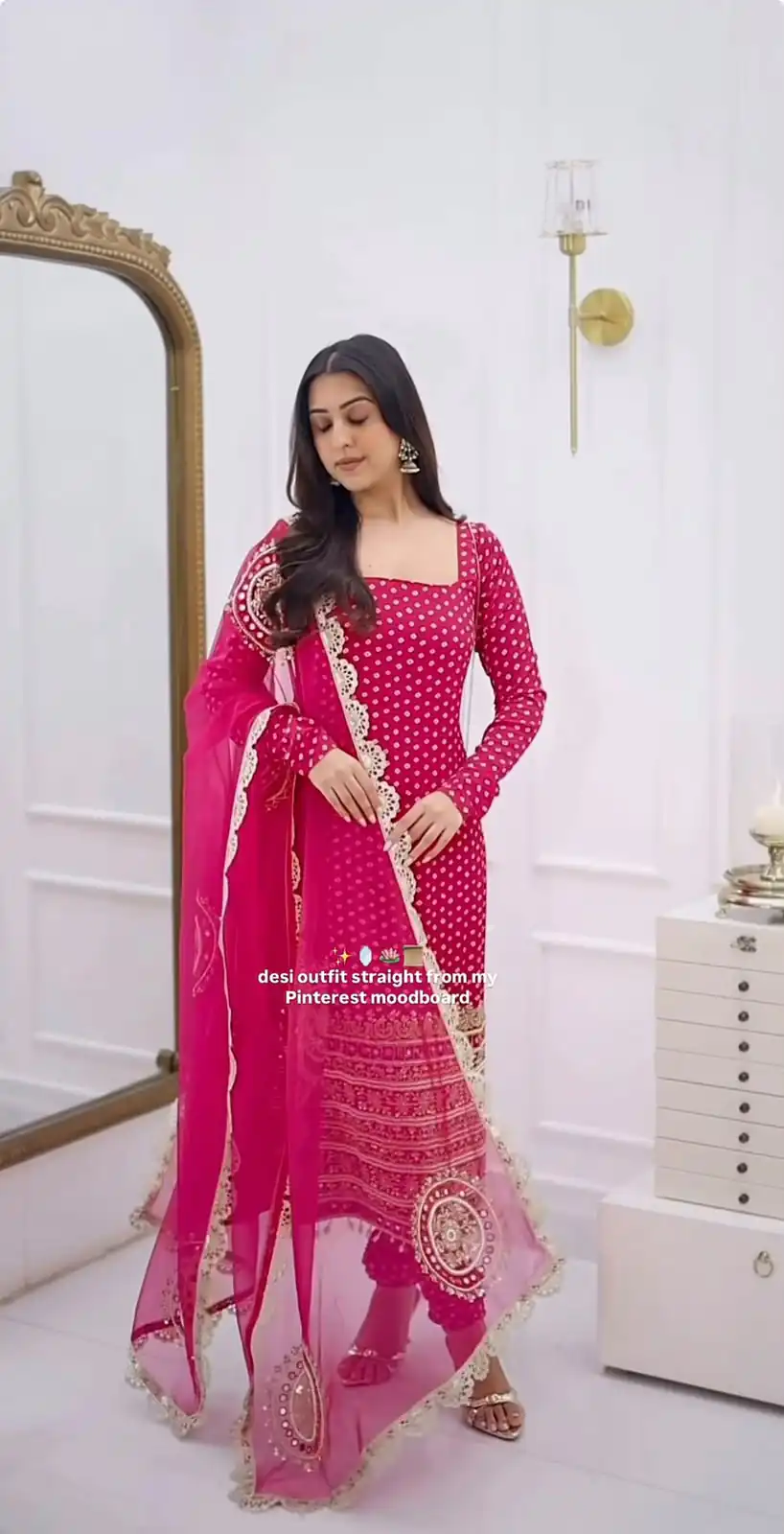 NSR 912 Pink Faux Georgette Salwar Suit with Mirror Work & Embroidery Work. Get it for ₹2349. Delivery 4-6 Working Days. Shop now. | Jump Suits, Salwar suit, Designer Suits, Casual Suits, Creative suits, Palazzo Suits, Party Wear Suits, Patiala Suits, Straight Suits