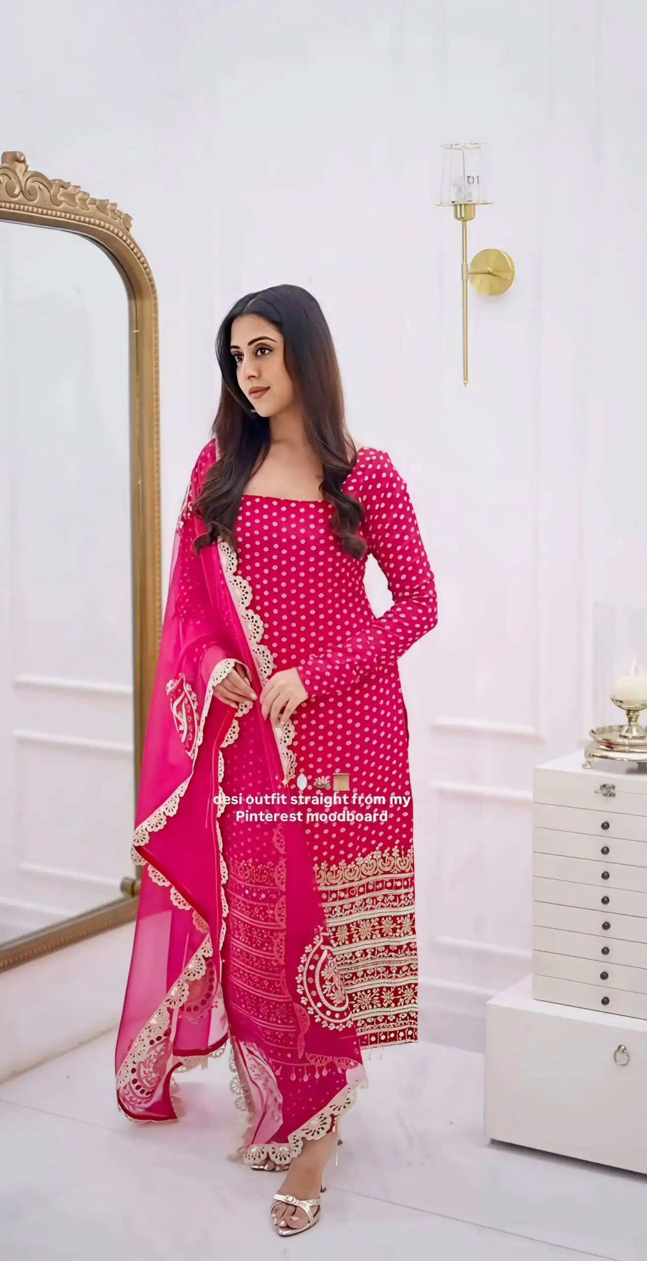 NSR 912 Pink Faux Georgette Salwar Suit with Mirror Work & Embroidery Work. Get it for ₹2349. Delivery 4-6 Working Days. Shop now. | Jump Suits, Salwar suit, Designer Suits, Casual Suits, Creative suits, Palazzo Suits, Party Wear Suits, Patiala Suits, Straight Suits