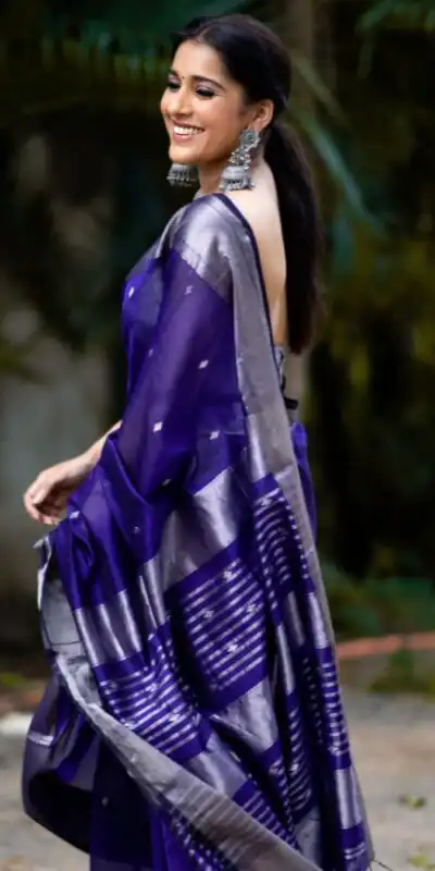 KP 5091 Royal Blue Soft Lichi Silk Saree with Lace Work & Lace Border. Introductory Price ₹1349. Delivery 4-6 Working Days. Shop now. | Sarees, Bollywood Sarees, Creative Sarees, Designer Sarees, Embroidered Sarees, Ethnic Saree, Modern Digital sarees, Party Wear Sarees