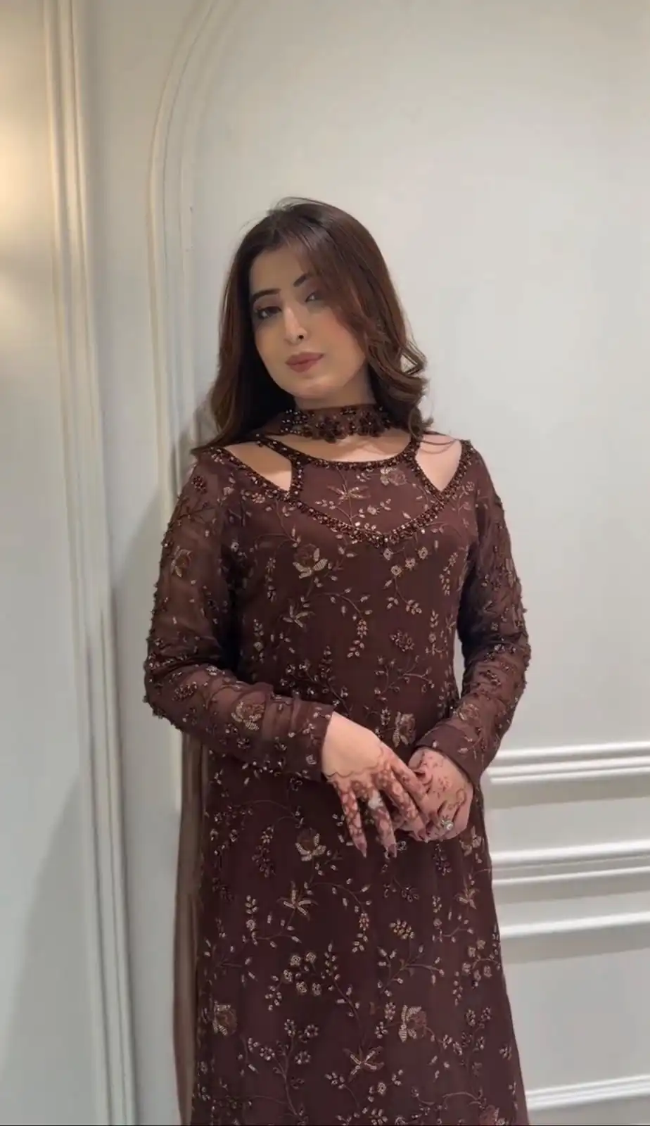 ST 1203 Wine Faux Georgette Salwar Suit erfect for Wedding, Party, Mehendi, Pongal, Reception – . Available at ₹2249 only. Delivery 4-6 Working Days | Jump Suits, Salwar suit, Designer Suits, Casual Suits, Creative suits, Palazzo Suits, Party Wear Suits, Patiala Suits, Straight Suits