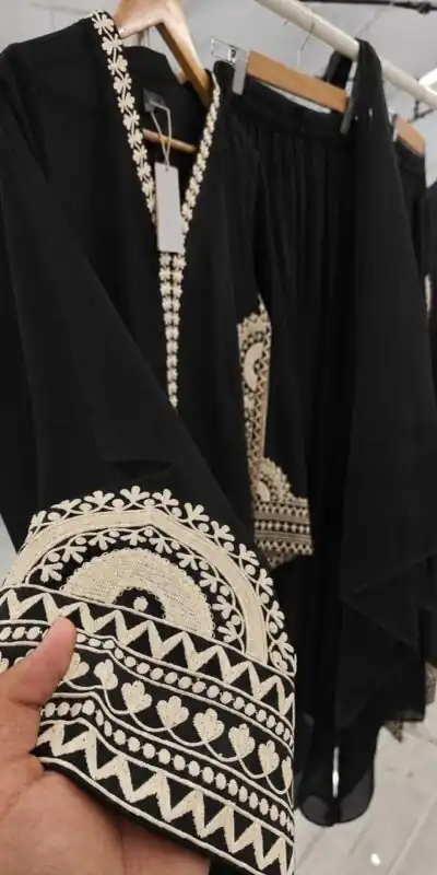 RTC 6060 Black in Biscuit Slab. Thread Embroidery & Embroidery Work Salwar Suit Special Price ₹2399. Delivery 4-6 Working Days. Shop now. | Jump Suits, Salwar suit, Designer Suits, Casual Suits, Creative suits, Palazzo Suits, Party Wear Suits, Patiala Suits, Straight Suits