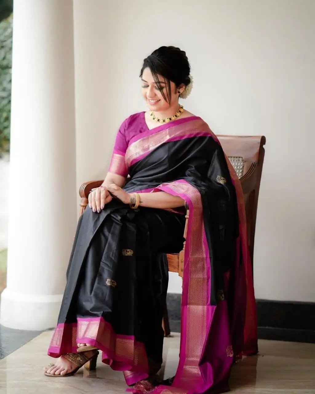 KP 7009 Black Soft Lichi Silk Saree with Lace Work & Lace Border. Introductory Price ₹1649. Delivery 4-6 Working Days. Shop now. | Sarees, Bollywood Sarees, Creative Sarees, Designer Sarees, Embroidered Sarees, Ethnic Saree, Modern Digital sarees, Party Wear Sarees