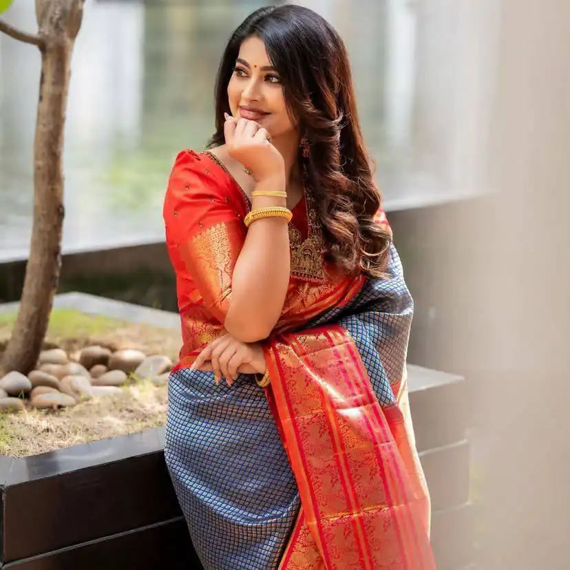 KPR 274 Grey Soft Lichi Silk Saree with Lace Work & Lace Border. Introductory Price ₹1649. Delivery 4-6 Working Days. Shop now. | Sarees, Bollywood Sarees, Creative Sarees, Designer Sarees, Embroidered Sarees, Ethnic Saree, Modern Digital sarees, Party Wear Sarees