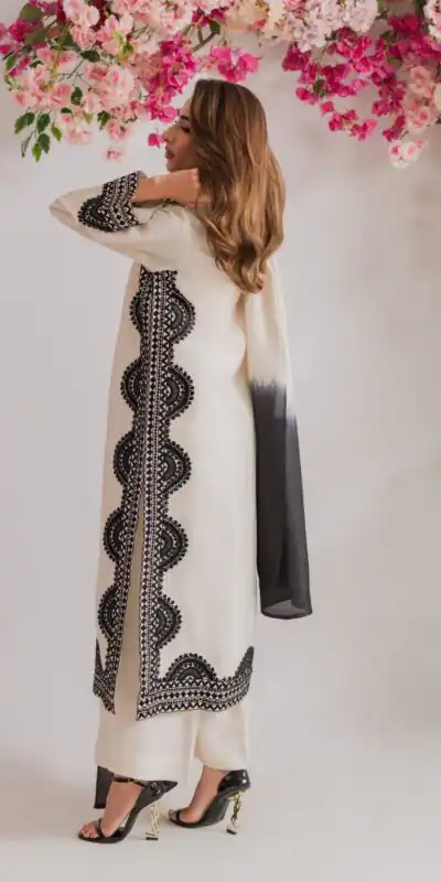 RTC 6060 White in Biscuit Slab. Thread Embroidery & Embroidery Work Salwar Suit Special Price ₹2399. Delivery 4-6 Working Days. Shop now. | Jump Suits, Salwar suit, Designer Suits, Casual Suits, Creative suits, Palazzo Suits, Party Wear Suits, Patiala Suits, Straight Suits
