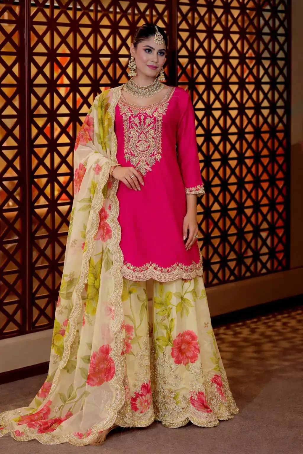 ZC 8011 Pink Chinon Silk Salwar Suit with Embroidery Work & Sequins Work. Get it for ₹2399. Delivery 4-6 Working Days. Shop now. | Jump Suits, Salwar suit, Designer Suits, Casual Suits, Creative suits, Palazzo Suits, Party Wear Suits, Patiala Suits, Straight Suits