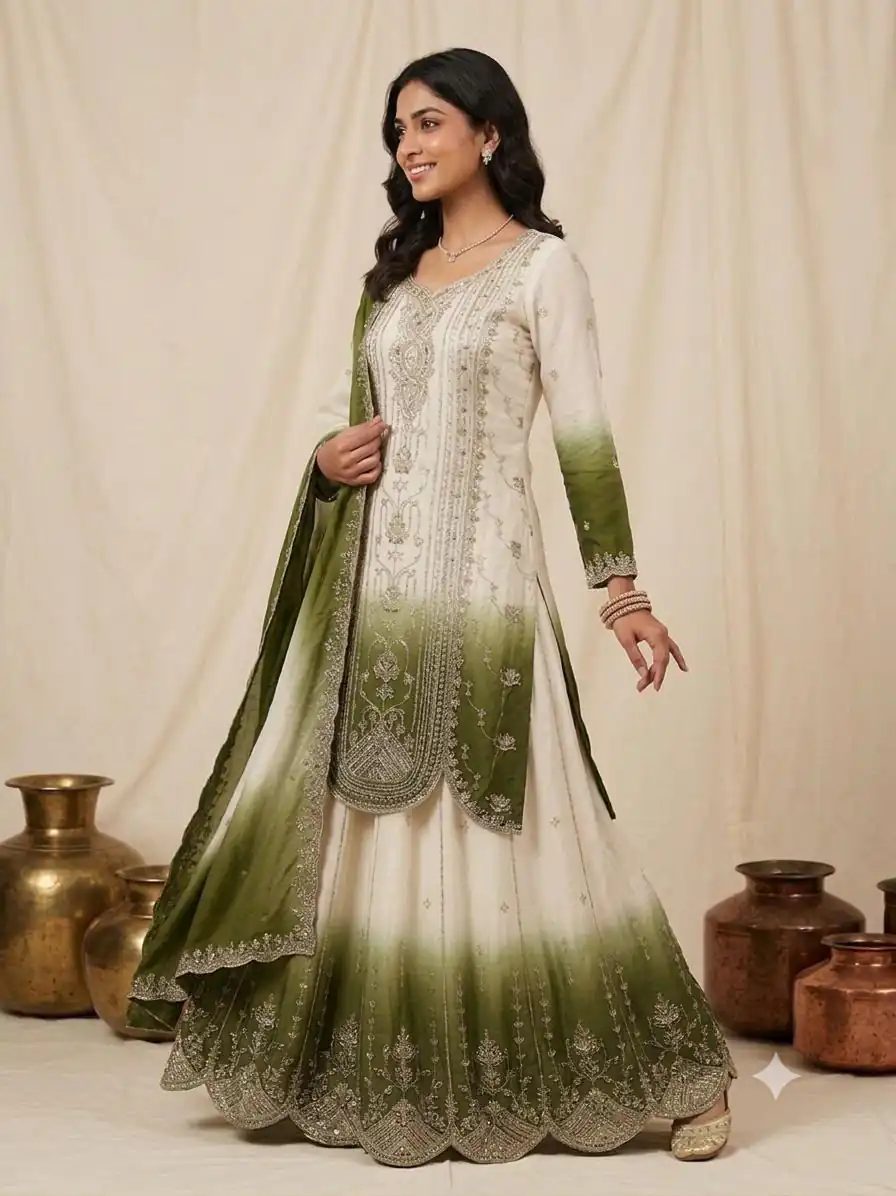 LG 2128 Green  in Star Georgette Embroidery Work Salwar Suit . Introductory Price ₹2399. Delivery 4-6 Working Days. Shop now. | Jump Suits, Salwar suit, Designer Suits, Casual Suits, Creative suits, Palazzo Suits, Party Wear Suits, Patiala Suits, Straight Suits