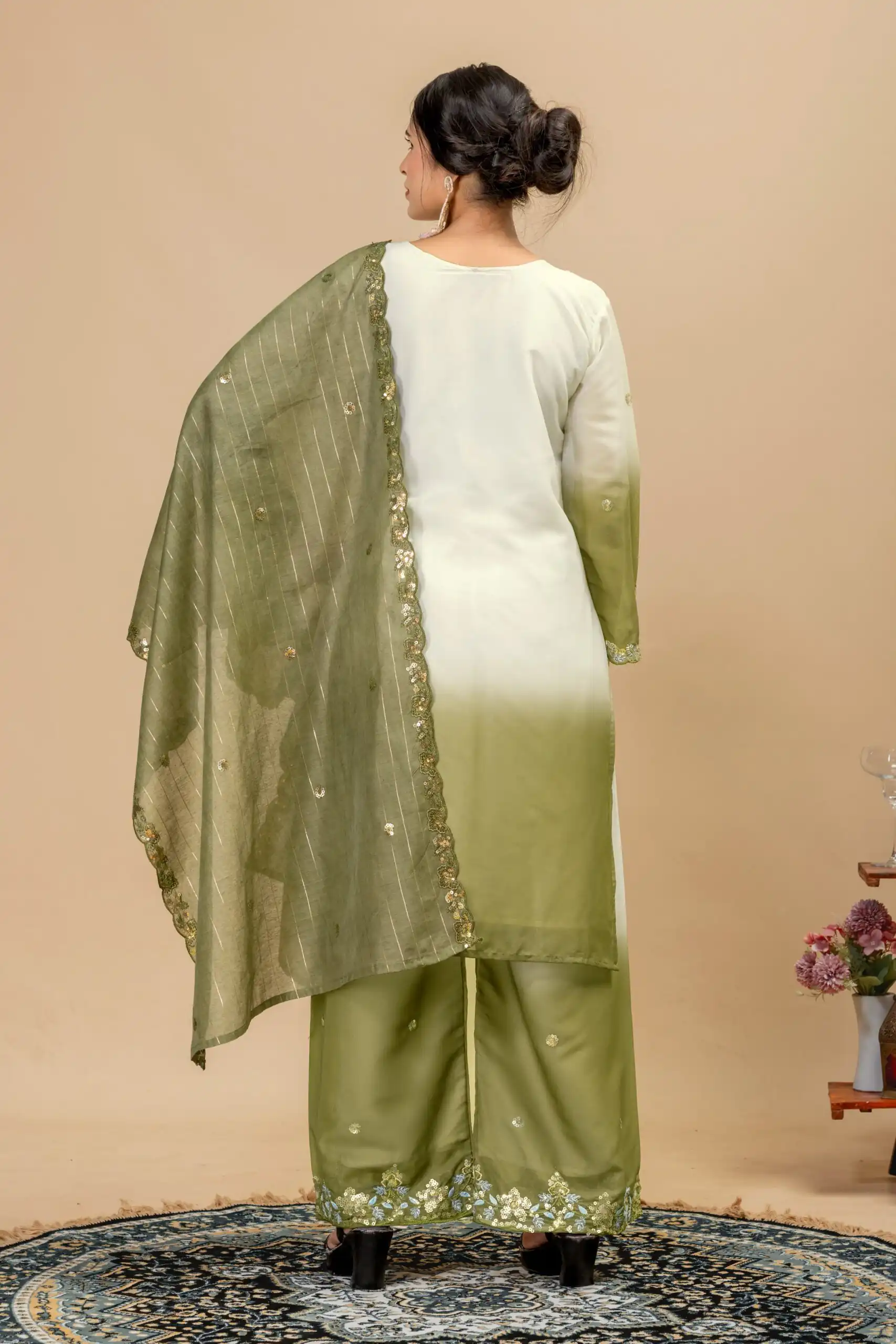 ST 1198 Mehandi  in Star Georgette Embroidery Work Salwar Suit . Introductory Price ₹2399. Delivery 4-6 Working Days. Shop now. | Jump Suits, Salwar suit, Designer Suits, Casual Suits, Creative suits, Palazzo Suits, Party Wear Suits, Patiala Suits, Straight Suits