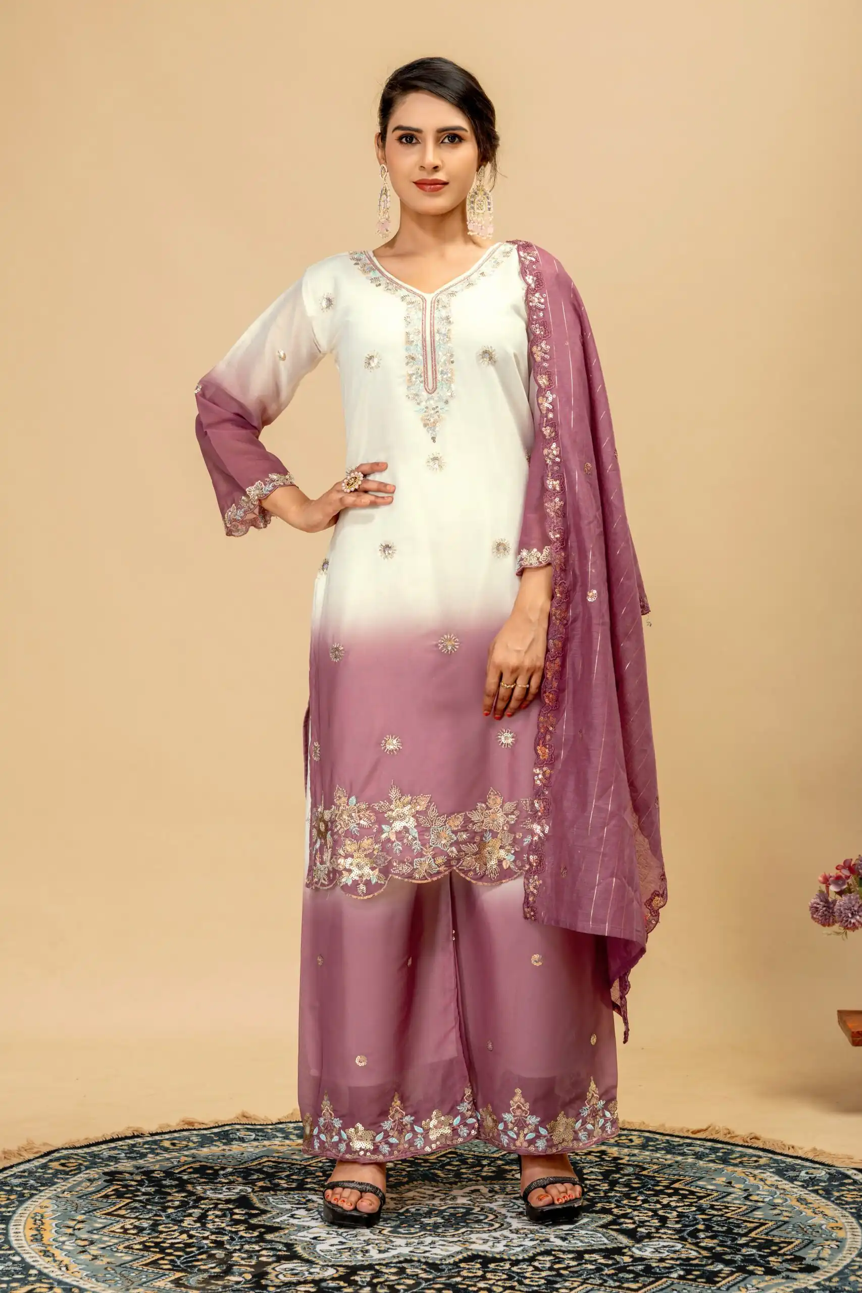 ST 1198 Onion  in Star Georgette Embroidery Work Salwar Suit . Introductory Price ₹2399. Delivery 4-6 Working Days. Shop now. | Jump Suits, Salwar suit, Designer Suits, Casual Suits, Creative suits, Palazzo Suits, Party Wear Suits, Patiala Suits, Straight Suits
