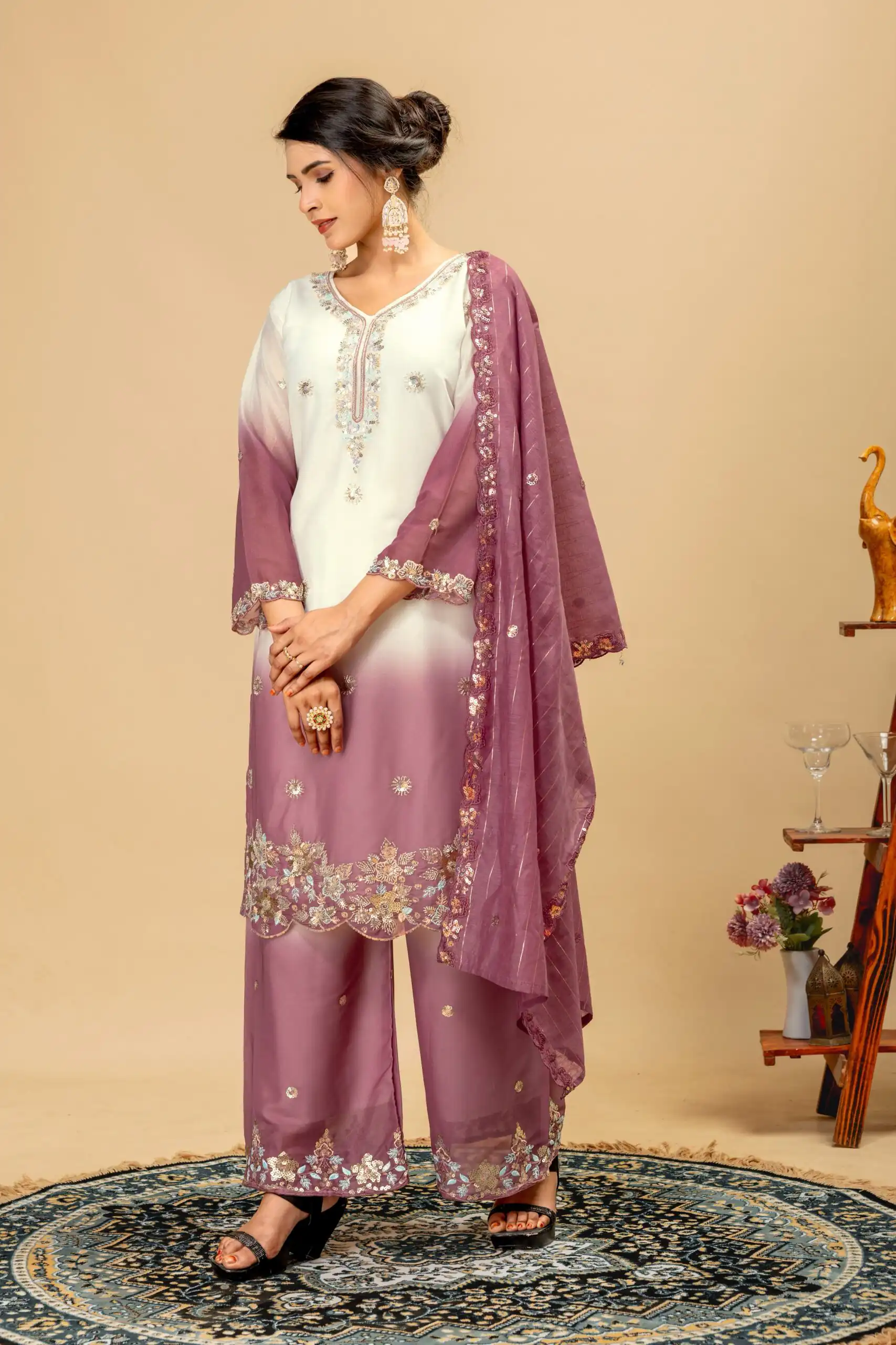 ST 1198 Onion  in Star Georgette Embroidery Work Salwar Suit . Introductory Price ₹2399. Delivery 4-6 Working Days. Shop now. | Jump Suits, Salwar suit, Designer Suits, Casual Suits, Creative suits, Palazzo Suits, Party Wear Suits, Patiala Suits, Straight Suits