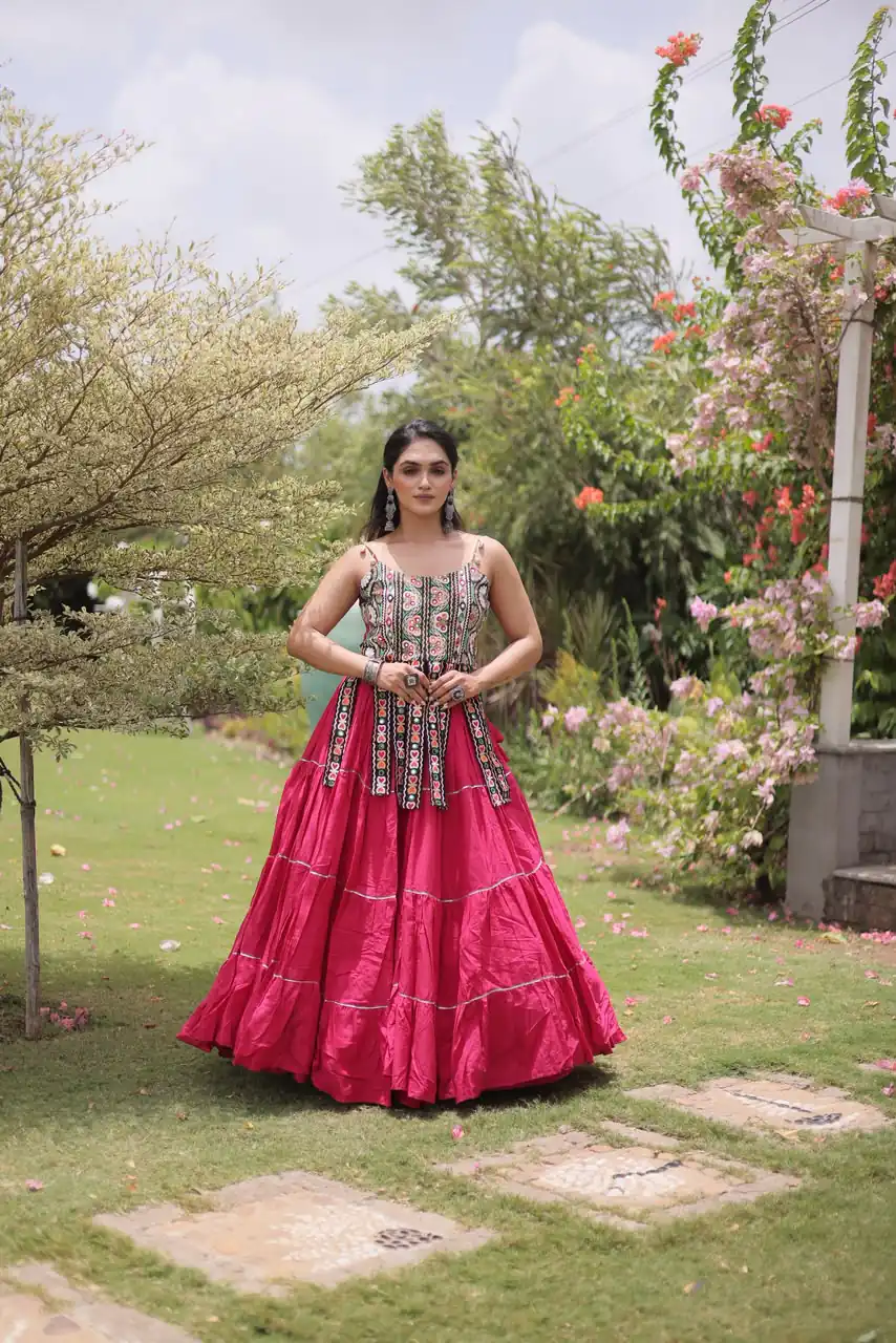 KA 5075 Pink Kora Cotton Lehenga Choli erfect for Wedding, Party, Haldi, Traditional Day, Makar Sankranti – . Special Price ₹2899. Delivery 4-6 Working | Lehenga, Bollywood Lehenga, Creative Lehenga, Designer Lehenga, Embroidered Lehenga, Party Wear Lehenga