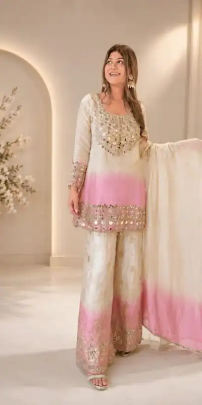 BE 491 Pink in Star Georgette Embroidery Work Salwar Suit . Introductory Price ₹2349. Delivery 4-6 Working Days. Shop now. | Jump Suits, Salwar suit, Designer Suits, Casual Suits, Creative suits, Palazzo Suits, Party Wear Suits, Patiala Suits, Straight Suits