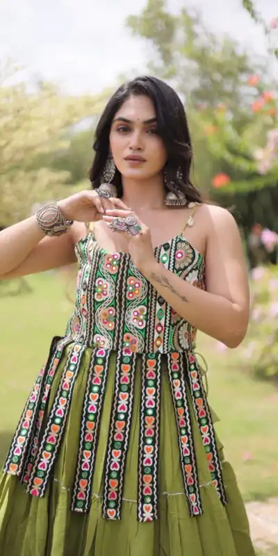 KA 5075 Pista Kora Cotton Lehenga Choli erfect for Wedding, Party, Haldi, Traditional Day, Makar Sankranti – . Special Price ₹2899. Delivery 4-6 Working | Lehenga, Bollywood Lehenga, Creative Lehenga, Designer Lehenga, Embroidered Lehenga, Party Wear Lehenga