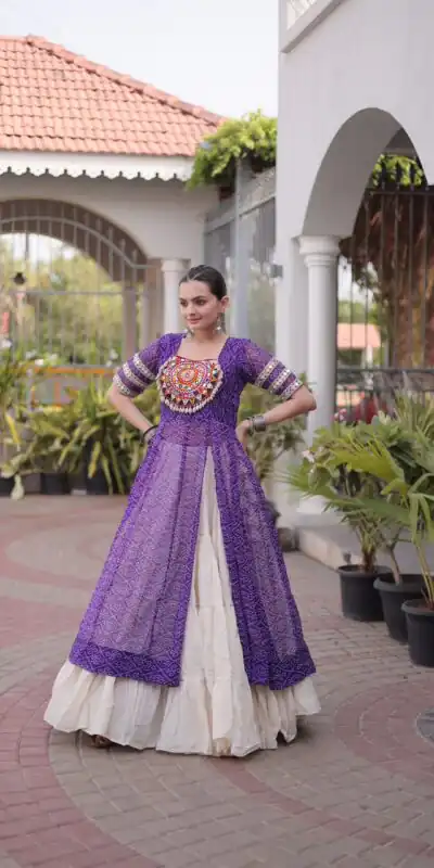 KA 1266 Purple Kora Cotton Lehenga Choli erfect for Wedding, Party, Haldi, Traditional Day, Makar Sankranti – . Special Price ₹2949. Delivery 4-6 Working | Lehenga, Bollywood Lehenga, Creative Lehenga, Designer Lehenga, Embroidered Lehenga, Party Wear Lehenga