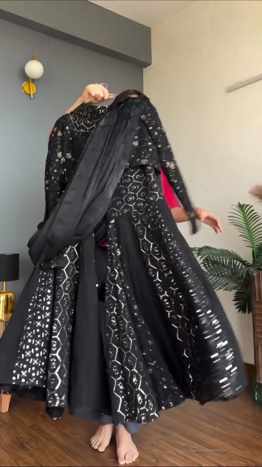 RTC 5994 Black Faux Georgette Salwar Suit with Mirror Work & Embroidery Work. Get it for ₹2399. Delivery 4-6 Working Days. Shop now. | Jump Suits, Salwar suit, Designer Suits, Casual Suits, Creative suits, Palazzo Suits, Party Wear Suits, Patiala Suits, Straight Suits