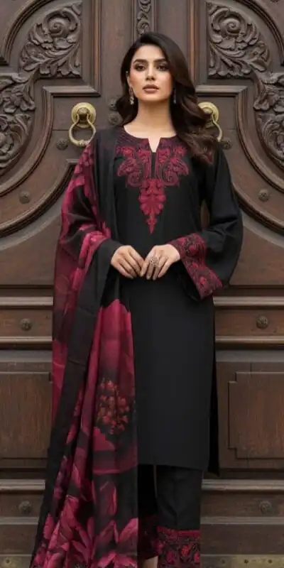 ST 242 Black Roman Silk Salwar Suit with Sequins Work & Embroidery Work. Available at ₹2099 only. Delivery 4-6 Working Days. Shop now. | Jump Suits, Salwar suit, Designer Suits, Casual Suits, Creative suits, Palazzo Suits, Party Wear Suits, Patiala Suits, Straight Suits